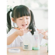 日本Asvel 抗菌奶粉罐便攜米粉盒嬰兒奶粉格大容量防潮密封儲物罐