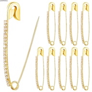 JUNMPER2R Rhinestone Safety Pins, Brooches Clothing Lapel Collar Sweater Pins Sweater Shawl Brooches