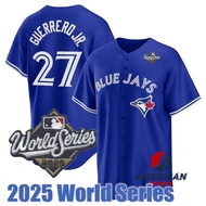 2025 World Series Men's Toronto Blue Jays Vladimir Guerrero Jr. Blue Baseball Jersey