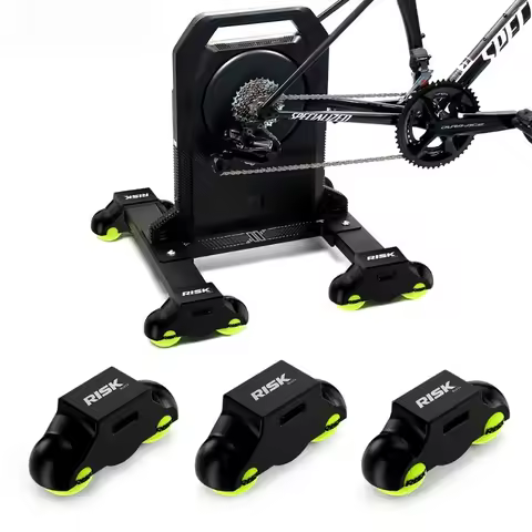 Bike Smart Trainer Rocker Base Buffer Foot Pads Shock Absorbing Tennis Ball Feet Trainer Stability M