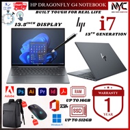 Intel Core i7 (13th Gen) | HP Dragonfly 13.5” G4 | 32GB RAM | 1TB SSD | Touchscreen Ultrabook – Prem