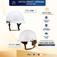 [MANUFACTURER] [WHITE NS] ASIA A08 & M88 1/2 Head Helmet Series Genuine Best Selling Fashion for Men
