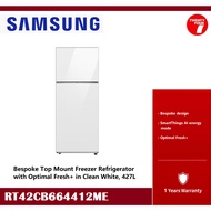 [ Delivered by Seller ] SAMSUNG 427L Bespoke Top Mount Freezer Fridge / Refrigerator / Peti Sejuk RT