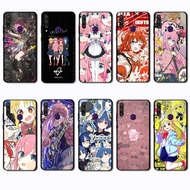 for Huawei Y6P Y7A Y8P Y9A Y5 Y6 Prime bocchi the rock Black edged TPU phone case | showcasing the o