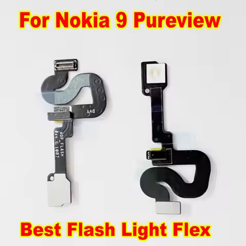Best Quality Flash Light Flex Cable For Nokia 9 Pureview TA-1094 A-1087 TA-1082 Phone Replacement