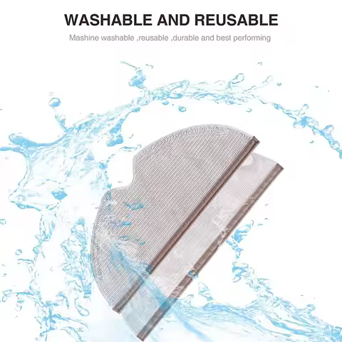 B01C-Mops Accessories Full Coverage For Xiaomi Roborock S5 MAX S50 S55 Roborock S6 S6 MAXV Vacuum Cl