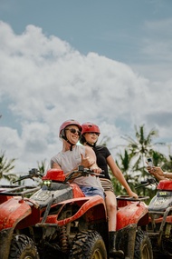 Kuber ATV Bali – Through Waterfall and Tunnel
