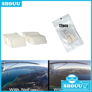 12PCS Anti Fog Insert Recycle Drying Inserts for Gopro Hero 9/87/6/5/4/3/3+ Xiaomi Yi SJ4000 SJ5000 