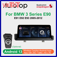 VBXDJ Autotop Nieuwe Id8 Snapdragon Android 13 Carplay Auto Centrale มัลติมีเดีย Voor Bmw 3ชุด E90 E91 E92วิดีโอ Speler DKLYT