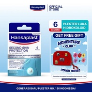 HANSAPLAST Second Skin Regular Plasters, Contents 6 Hydrocolloid Plasters - Cures More Wounds
