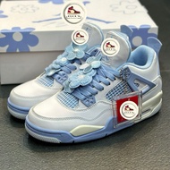 AJ4 Blue White Casual Shoes