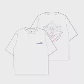 官方週邊商品 DREAMCATCHER 捕夢網 T-SHIRT TYPE 01 (WHITE) (韓國進口版)