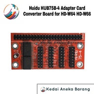 HUB Adapter Converter Card Board Huidu HUB75B-4 HUB75-4 for HD-W64 HD-W66 RGB LED Module Panel