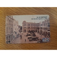 [KL In Contrast Old Market Square, c. 1915] Phone Card Public Phone Uniphonekad Used Old Vintage Col