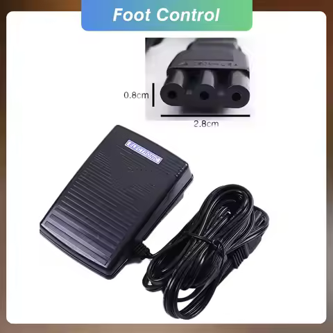 Foot Control Pedal Sewing Machine Part033770217 JANOME 644D 734D VIKING HUSKYSTAR Connector LEAD COR