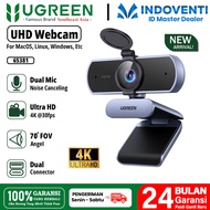 UGREEN Webcam 2K 30fps 1080P 60fps with Privacy Cover Dual Microphones For Computer Laptop OBS 35626