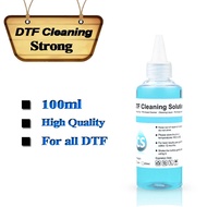 100ml larutan pembersih DTF, Cecair Pembersih DTF untuk Filem Pemindahan Langsung, Filem PET, Dakwat
