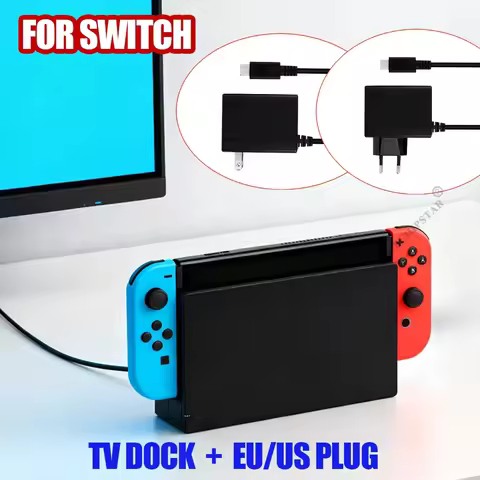 New Best Quality For NS Switch Charging Dock HDMI-Compatible For Switch TV Dock Charger Station Stan