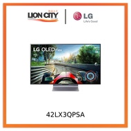 LG 42LX3QPSA OLED Flex Gaming TV | Flexible Curved Display | Small TV | Gaming &amp; PC room setup Console TV