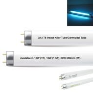 3H G13 1ft/1.5ft/2ft [10W/15W/18W] T8 Insect Killer/Germicidal Black Light UV Fluorescent Glass Tube