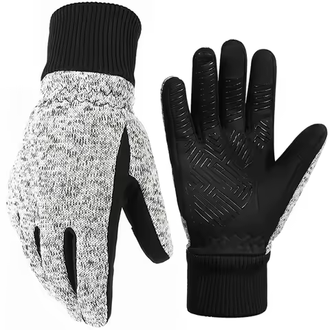 Winter Gloves -20℉ 3M Thinsulate Thermal Gloves Cold Weather Warm Running Touchscreen Bike for Men W