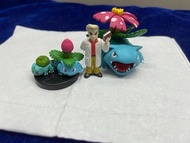 【只限交換】“絕版”Tomy Takara 立体ポケモン図鑑 Special 01 Pokemon 寵物小精靈 立體圖鑑 - 奇異花組