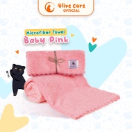 Olive Care Handuk Kucing & Anjing MICROFIBER TOWEL ULTRA PLUSH untuk Mengeringkan Bulu Cepat