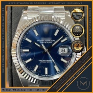 ⚜️SWISS WATCH⚜️ RL Datejust 126334 41mm Blue Dial - Mystic Luxury Automatic Watch Jam Tangan