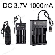 1 2 4 Slots USB Charger 3.7V 18650 14500 USB Lithium-ion Battery Power Independent Charging AA 1.5V 