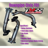Downpipe Honda Civic Fd1 Steinlees
