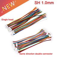 10PCS JST SH 1.0mm Pitch Female Socket Terminal Plug Wire Connector SH 1mm 2 3 4 5 6 7 8 Pin 10CM 28