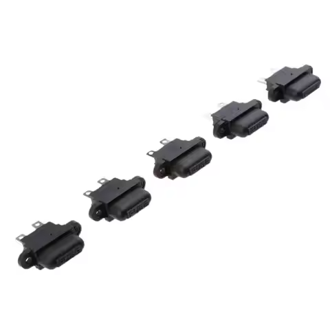 5Pcs 32V 30A Auto Car Boat Truck Blade Standard Fuse Holder Box Set With Cover Fuse Holder Box With 