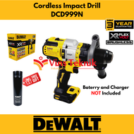 Mesin bor baterai Cordless Impact drill 13mm DCD999 DEWALT DCD999N