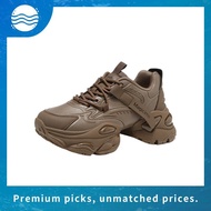 BUM Equipment Kasut Wanita Kasual Tapak Tinggi - Women's Shoe BE99330/BE99331 Beige/Pink Sneakers