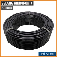 [50Meter] Selang PVC 11 mm - Selang PU Irigasi Pertanian - Selang Hdpe Hidroponik - Selang Semprot S