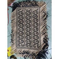 Rattan mat size 30*60/ rattan mat with motif