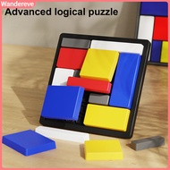 Wandereve| 1/2 Pcs Logic Puzzle Brain Teaser Game for Kids Adults – 88 Challenging Portable Educatio