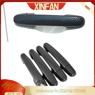 XINFAN For PERODUA Alza 2010-2021 carbon fiber pattern car door handle cover，Alza door handle access