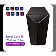 Complete Desktop PC Sets - Intel i5 3rd Gen | 8GB RAM | 500GB HDD | Windows 10 + Office