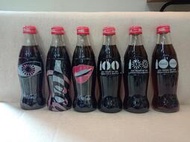 台灣 可口可樂 Coca Cola 250ml 250毫升 100週年紀念瓶 100周年 曲線瓶 包膠瓶 玻璃瓶 紅旋蓋