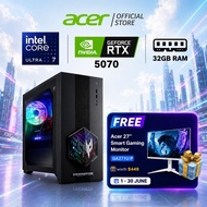 [Free Smart Monitor][GeForce RTX™ 5070]Predator Orion 3000 Gaming Desktop|Core Ultra 7 | 32GB RAM | 
