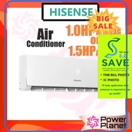 ⭐ [100% ORIGINAL] ⭐ SAVE4.0 Hisense air cond 1.0HP AI10KAGS  1.5HP AI13KAGS  ( 4 star ) Inverter Air Conditioner R32  AI10TUGS (5 star)