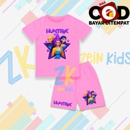 Demon Hunter Kpop Kids T-Shirt Set Demon Hunter Kpop Kids Clothing Set/