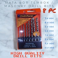 MATA BOR TEMBOK 8PC DMAX HEAVY DUTY 2663B