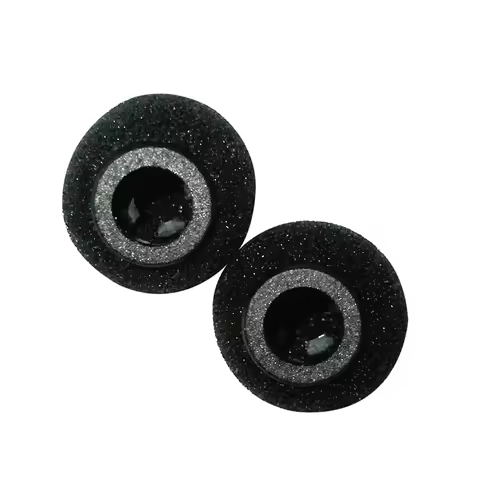 Canfon 2pcs Lavalier Mic foam windscreen Covers with ABS Plastic Holder Compatible for SONY UWP V1/D