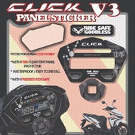 ∆ ۩ ♞CLICK V3 INNER FAIRING STICKER / HONDA CLICK V3 STICKER / HONDA 125 CLICK V3 STICKER
