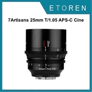 7Artisans 25mm T/1.05 APS-C Cine Lens