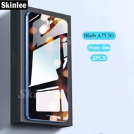 2pcs for ZTE Blade A75 5G A75 A55 A35 4G Privacy Glass Screen Protector Film for ZTE Blade A75 5G A7