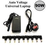 Universal Laptop Charger 90W Adapter 12V-19.5V 3.5A-4.6A Power AC Plug for Notebook