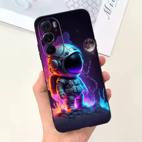 For Cover Motorola Moto Edge 30 Ultra Edge X 5G X30 Pro Case Colorful Painting Cartoon Cool Funda Bu